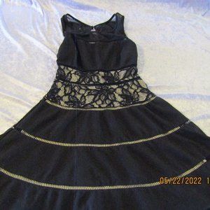 Size Small Alt B Black Lace Mini Dress